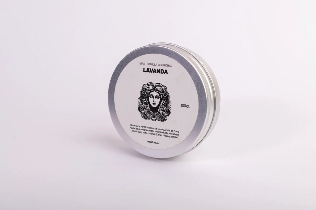 Mantequilla corporal de lavanda