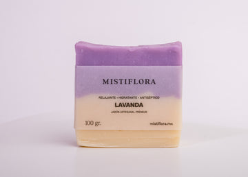 Jabón Artesanal de Lavanda 100 gramos