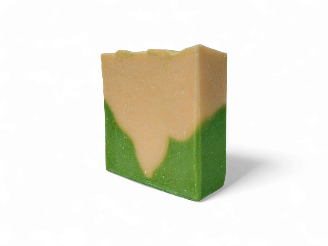 Jabón Artesanal de Bergamota, Albahaca y Limón 100 gramos