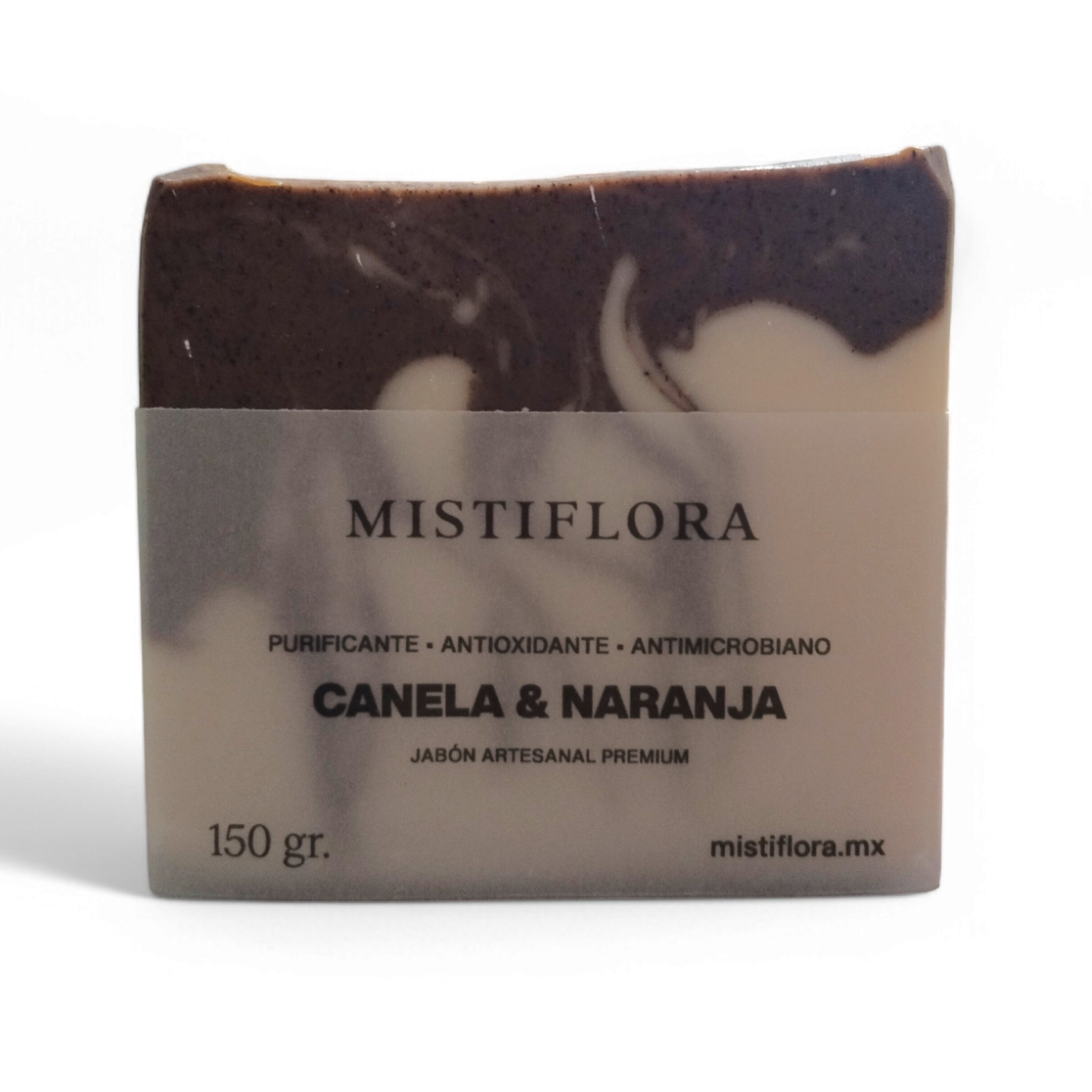 Jabón Artesanal de Canela y Naranja 150 gramos